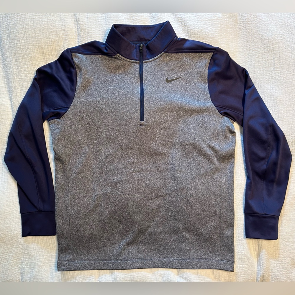 Nike Men’s Dri-Fit Quarterzip Pullover Sweater Size M